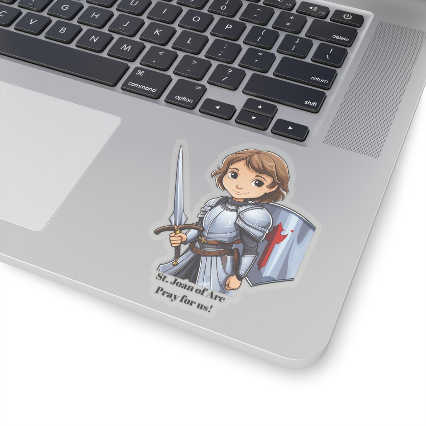 St. Joan of Arc pray for us, sticker