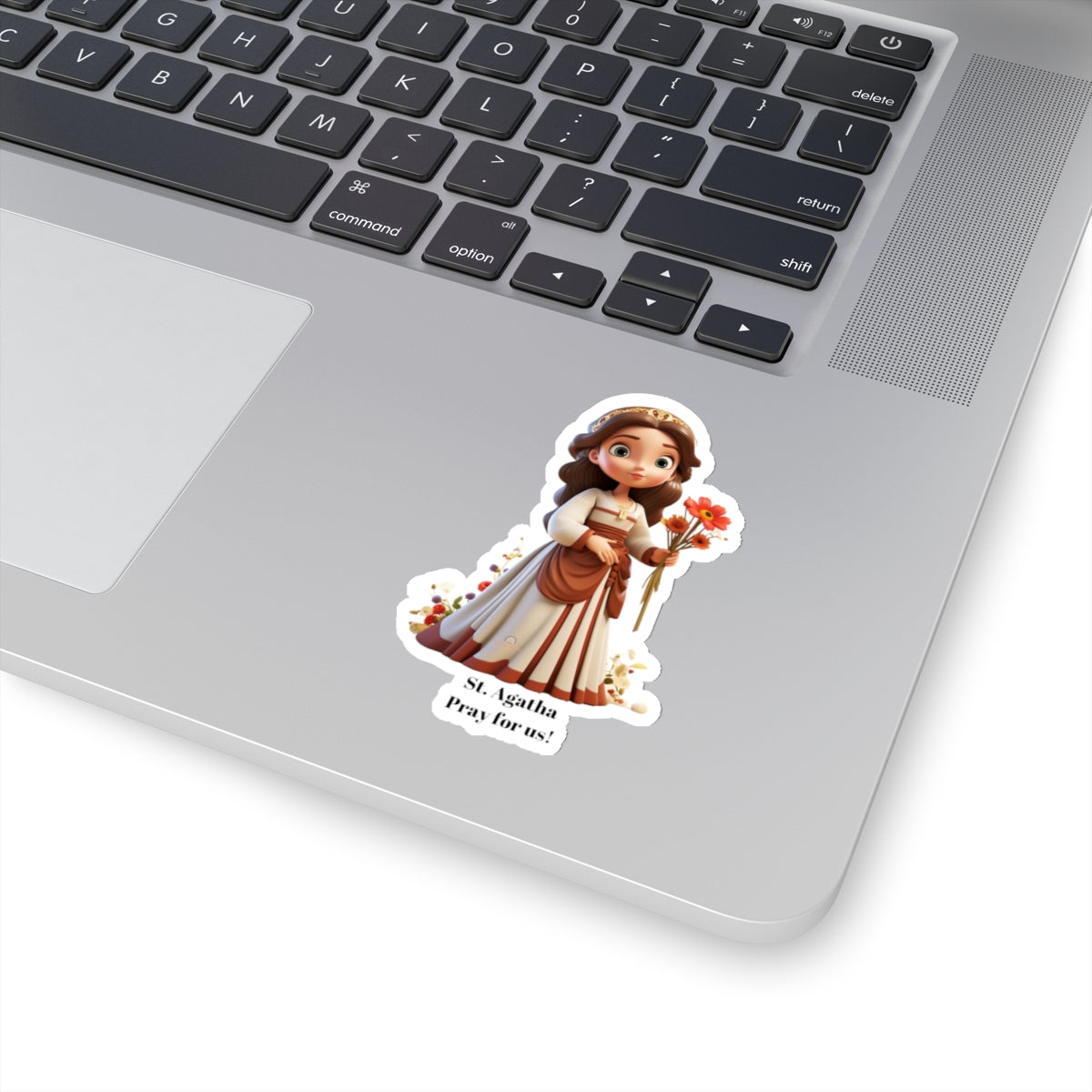 St. Agatha, Pray for us sticker