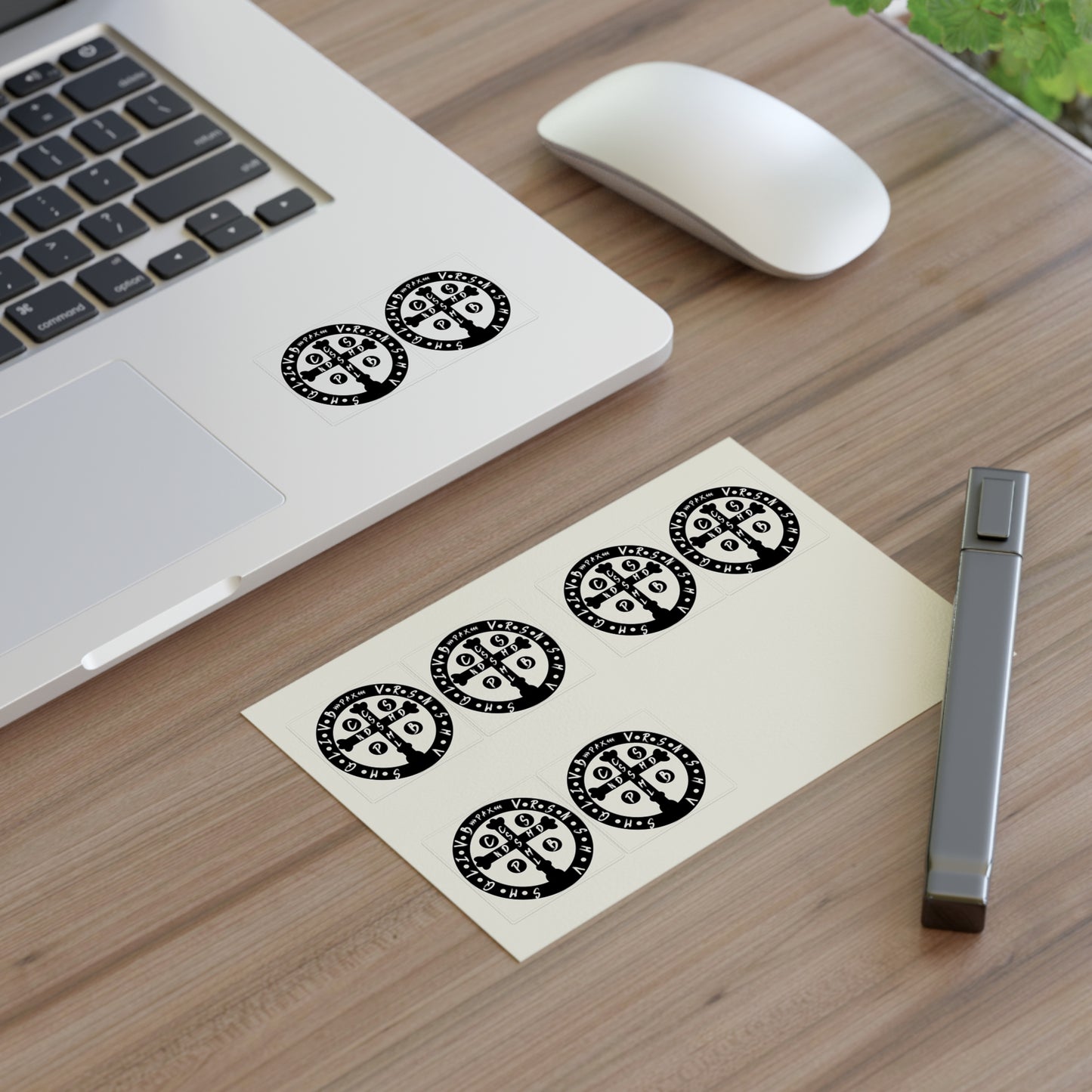 Saint Benedict Medal Sticker Sheets