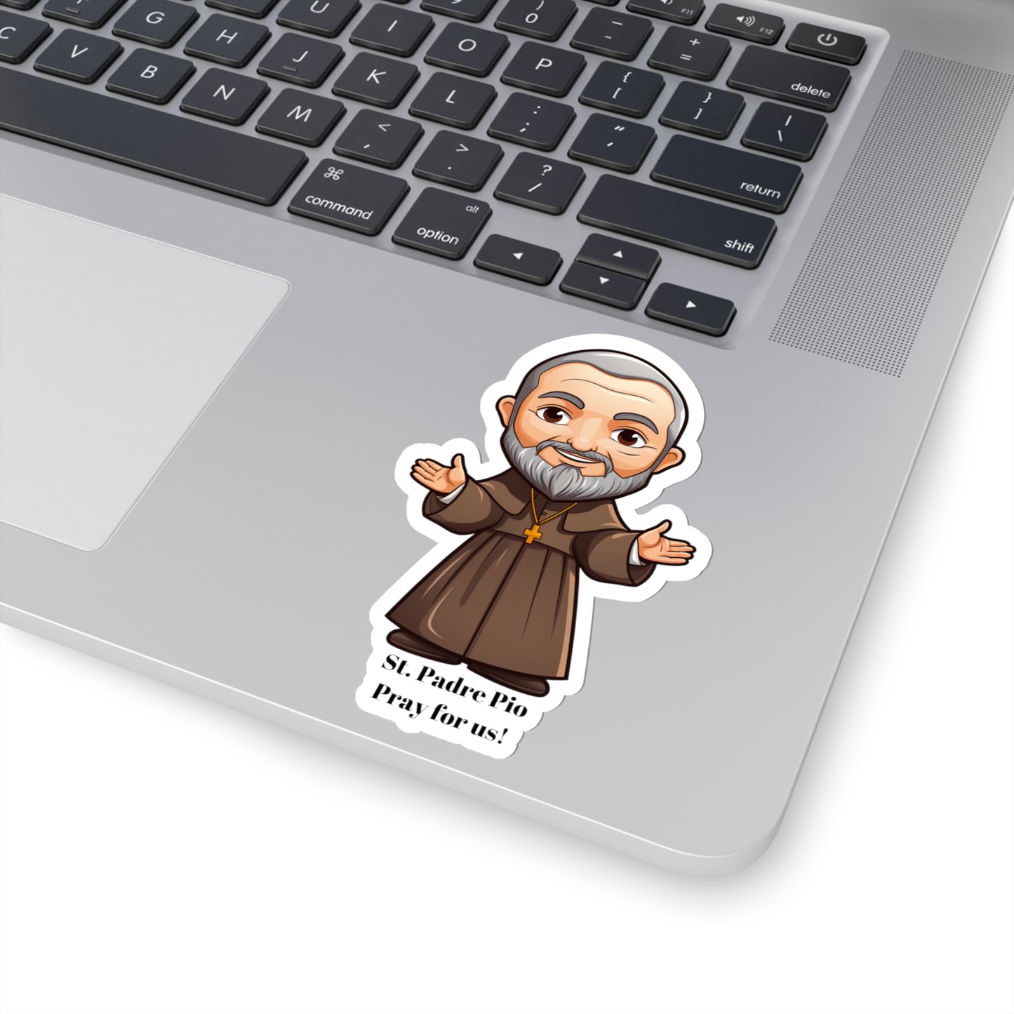 St. Padre Pio pray for us, sticker