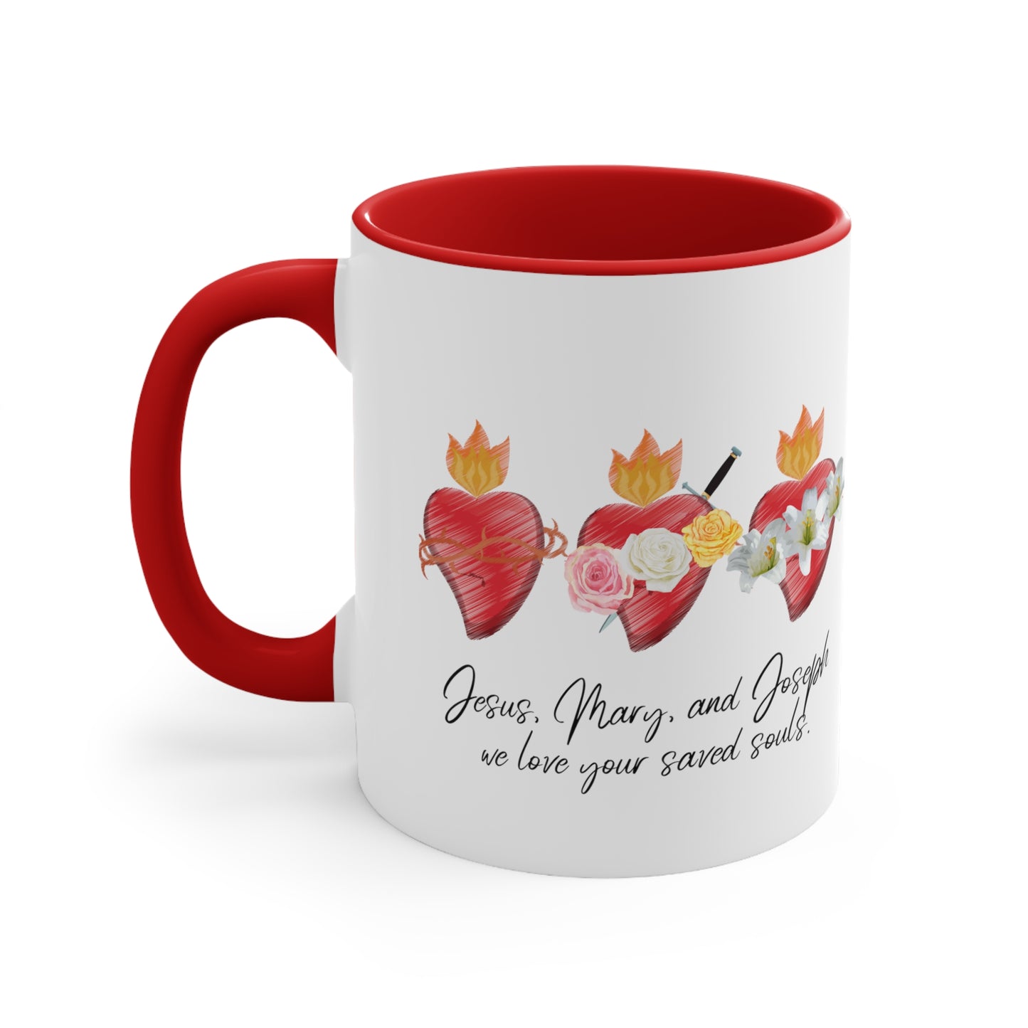 Holy Family Sacred Hearts Mug