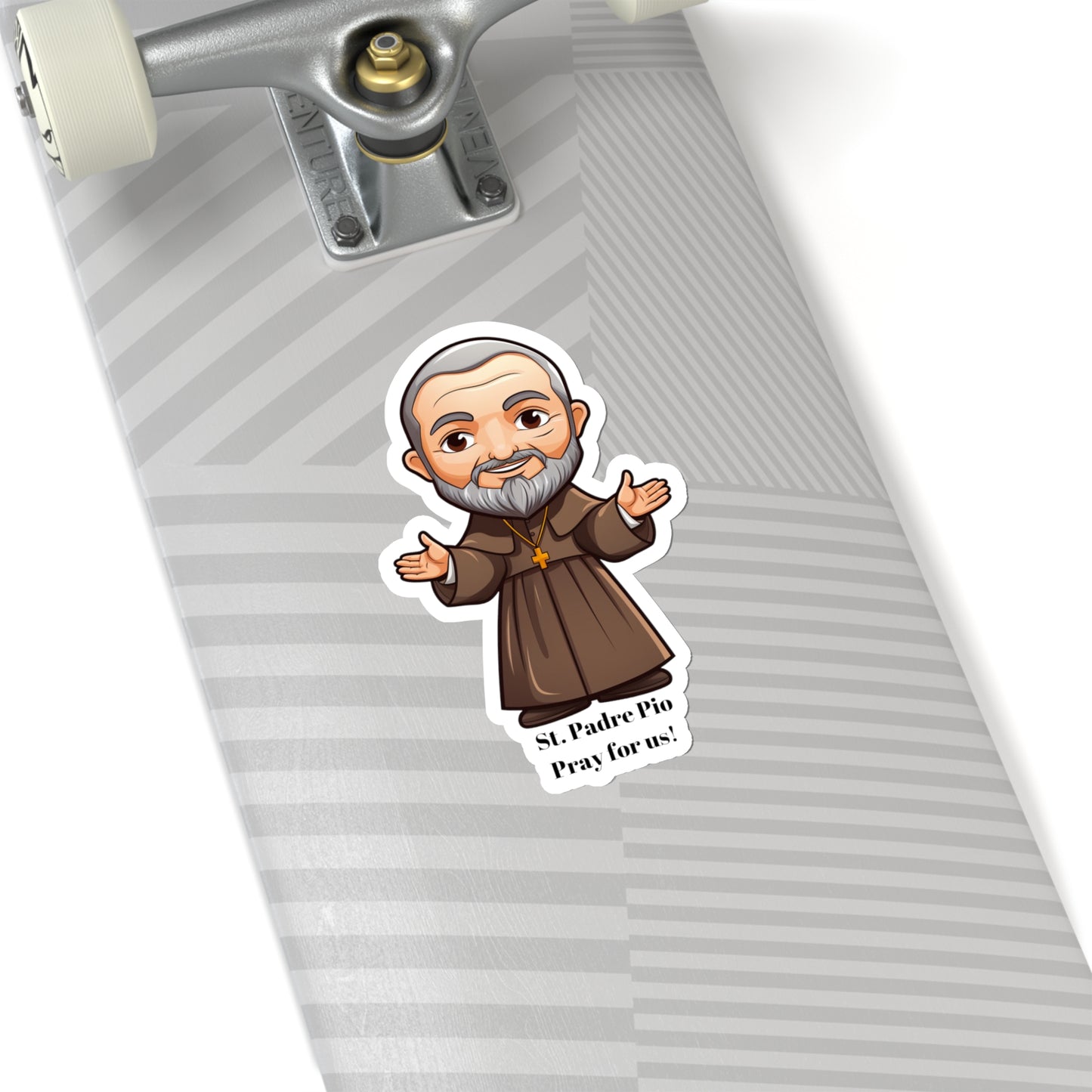 St. Padre Pio pray for us, sticker