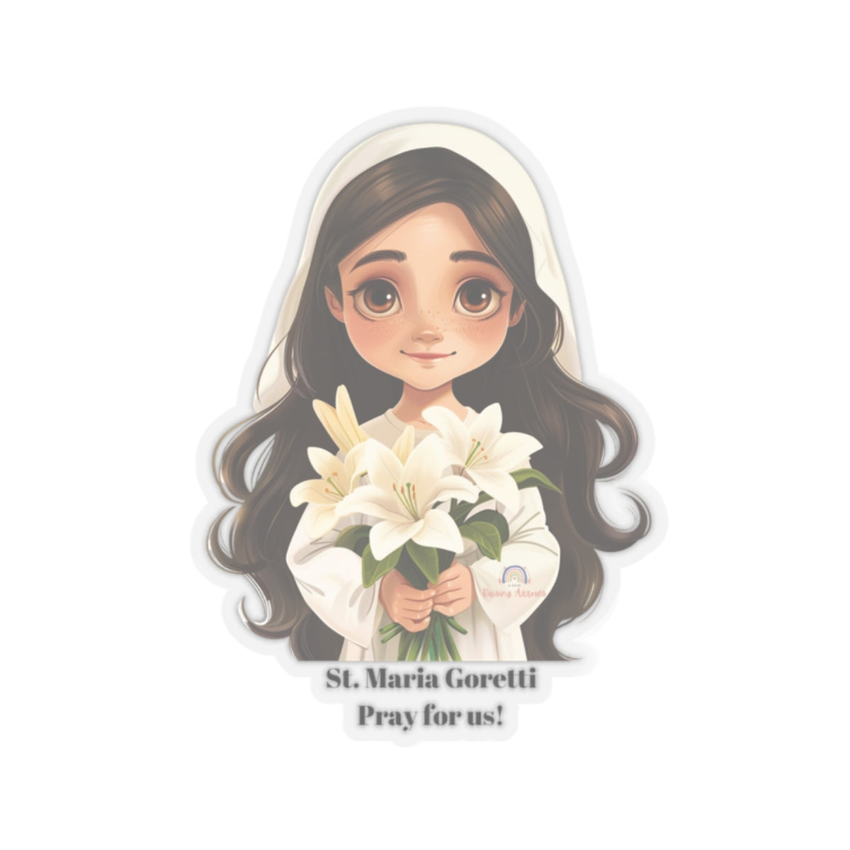 St. Maria Goretti, Pray for us sticker