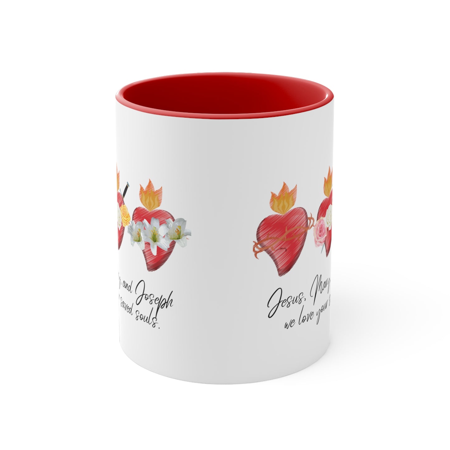 Holy Family Sacred Hearts Mug