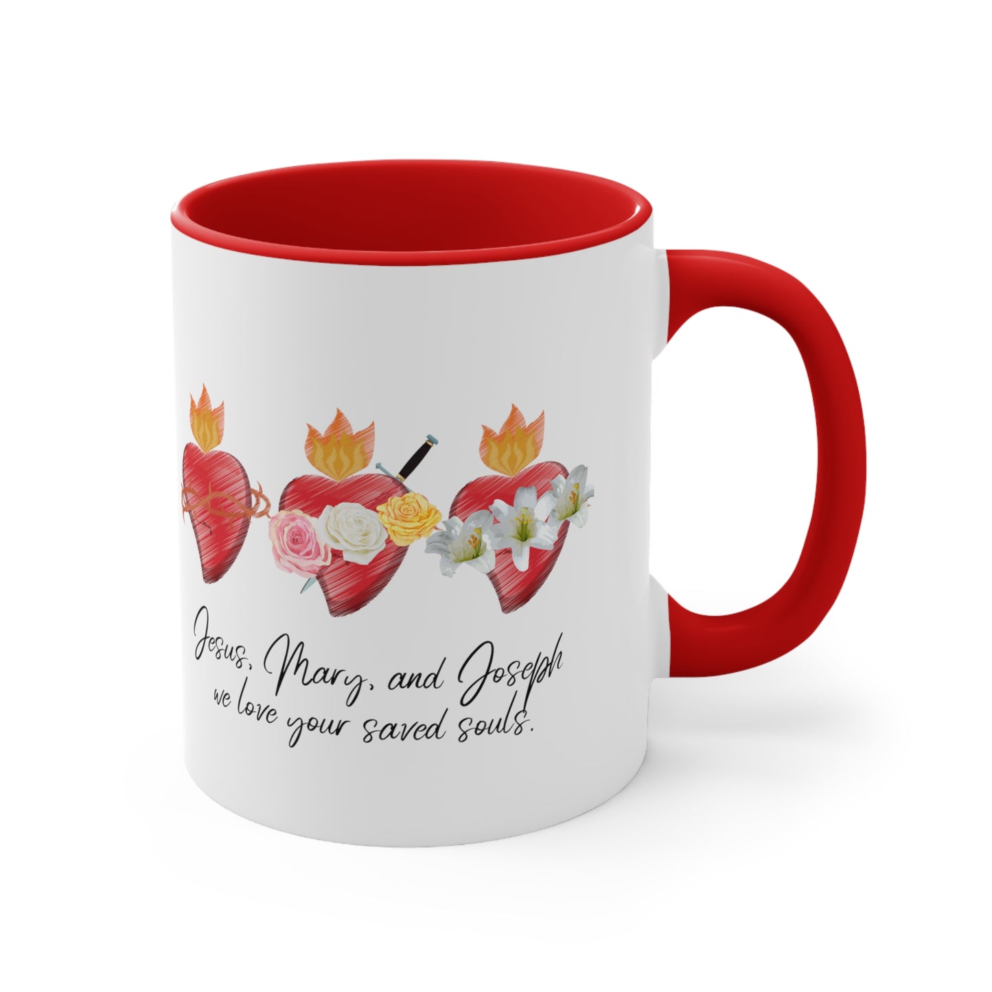 Holy Family Sacred Hearts Mug