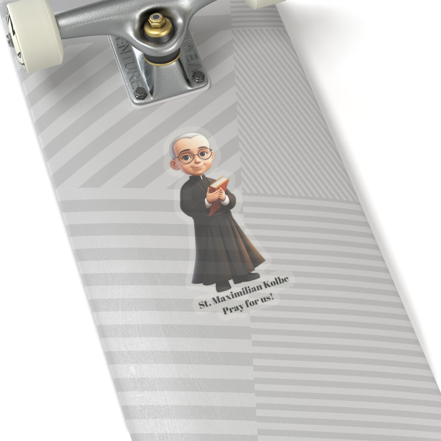 St. Maximilian Kolbe pray for us, sticker