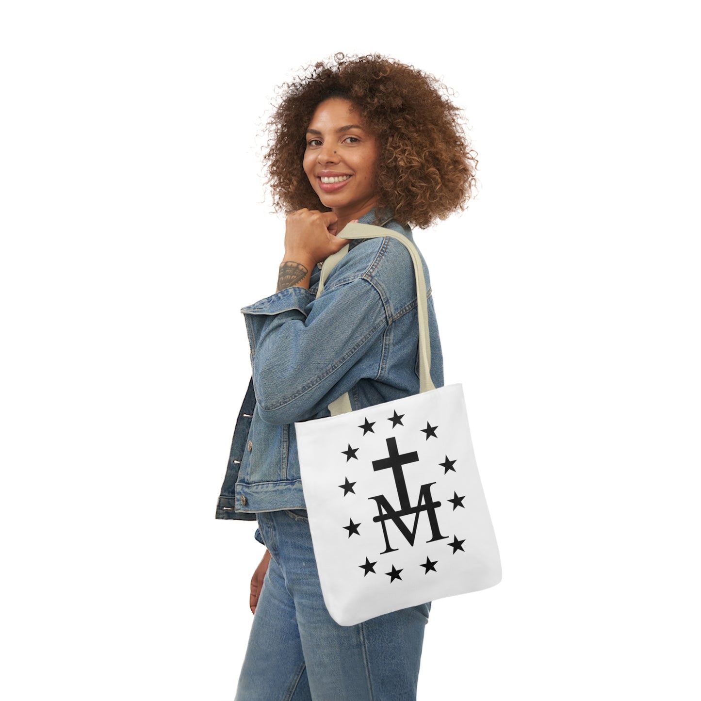 Marian Canvas Tote Bag, 5-Color Straps