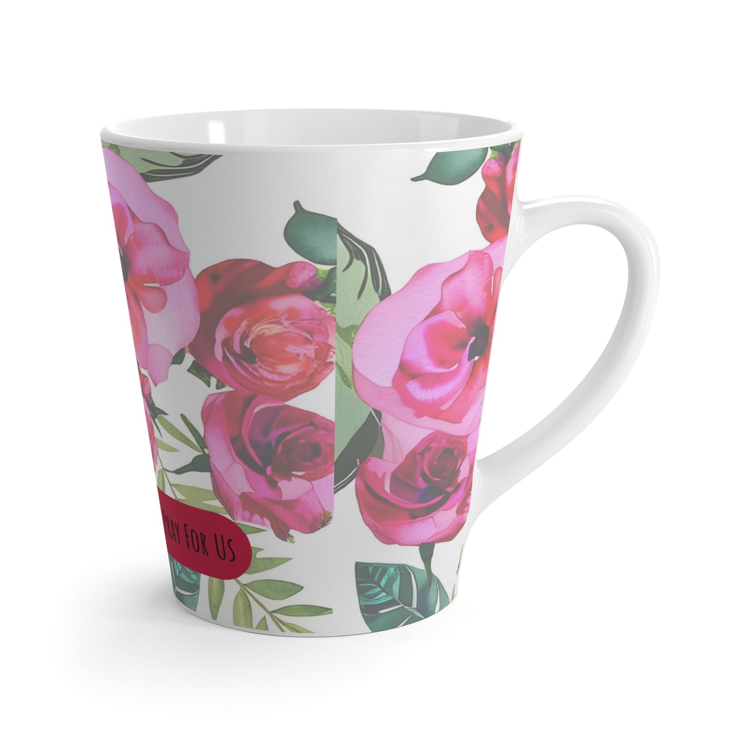 St. Therese Latte Mug, Catholic Mug