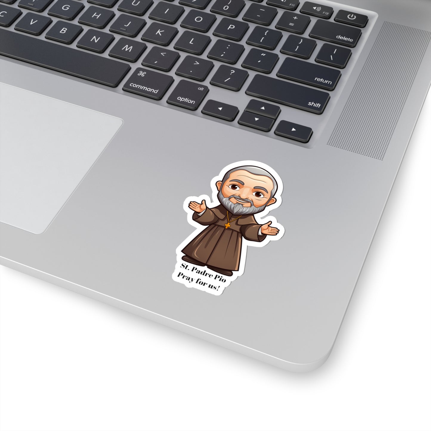 St. Padre Pio pray for us, sticker