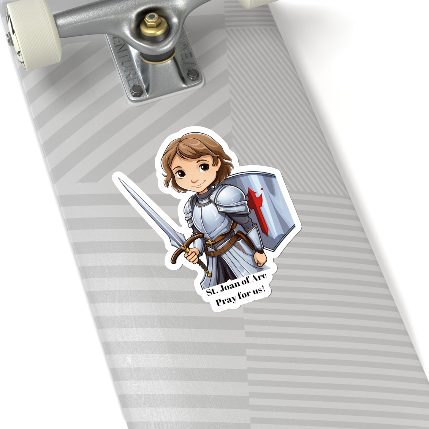 St. Joan of Arc pray for us, sticker