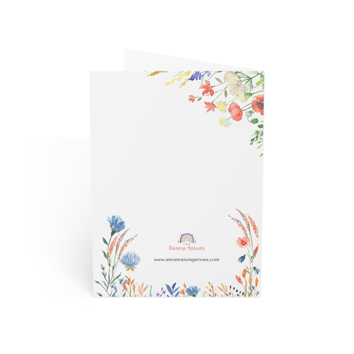 Thank you card floral