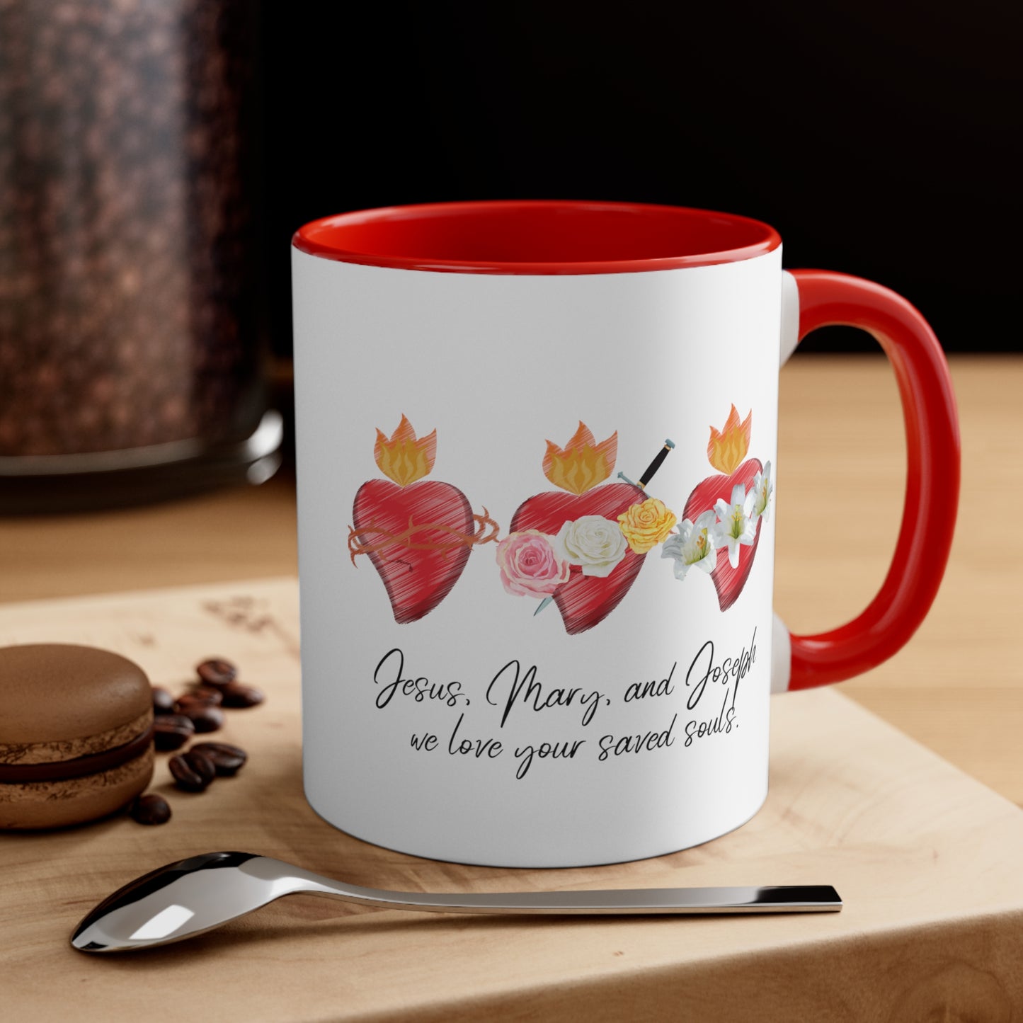 Holy Family Sacred Hearts Mug