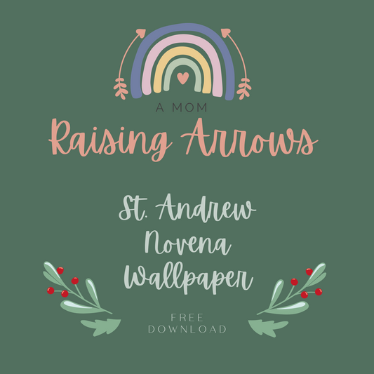 FREE St. Andrew Novena Prayer Phone Wallpaper