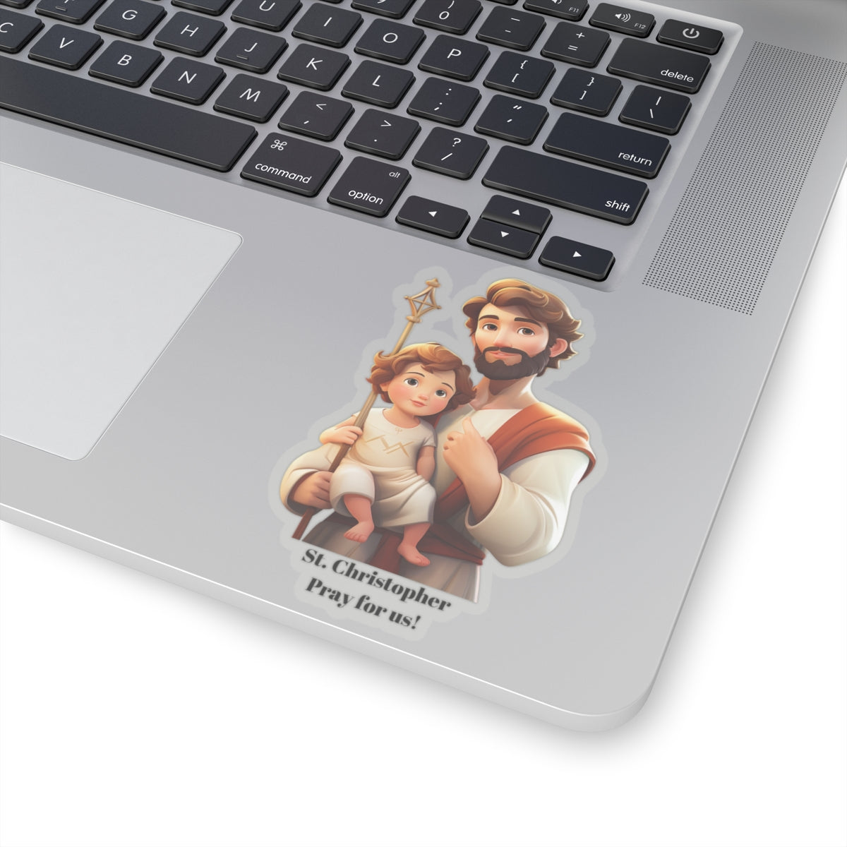 St. Christopher Pray for us sticker