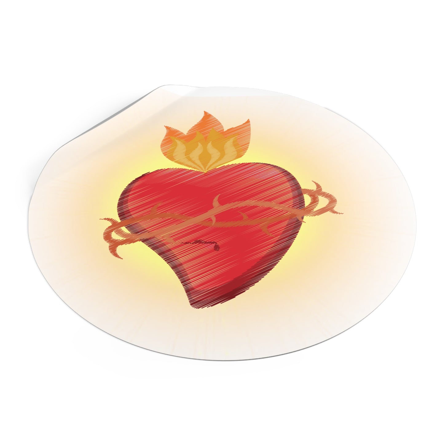 Sacred Heart of Jesus, sticker