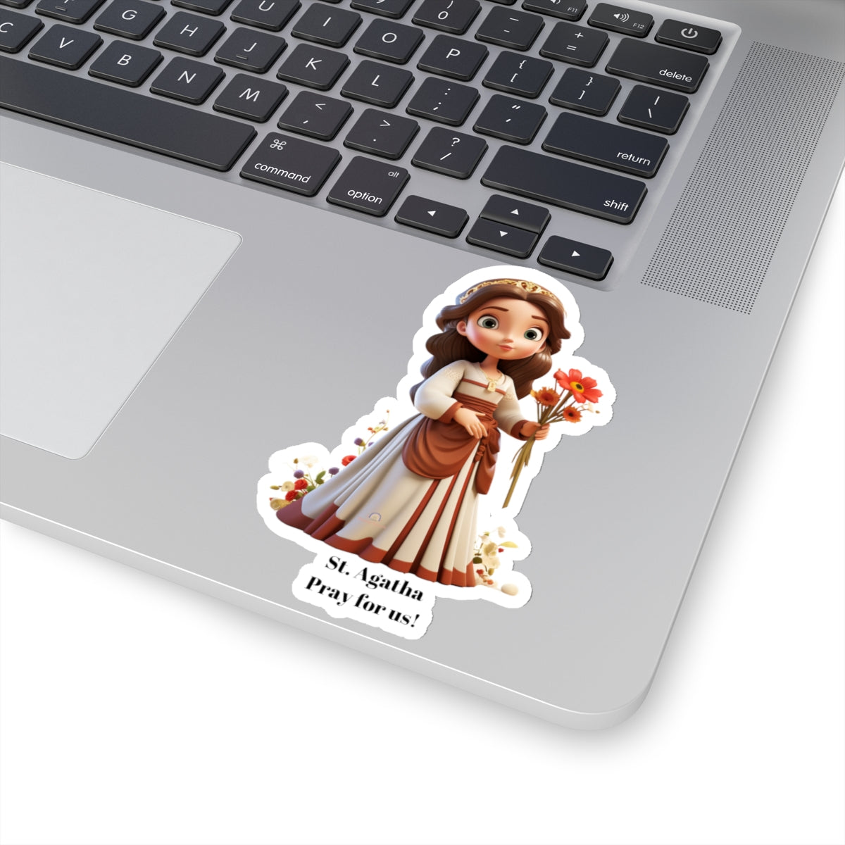 St. Agatha, Pray for us sticker