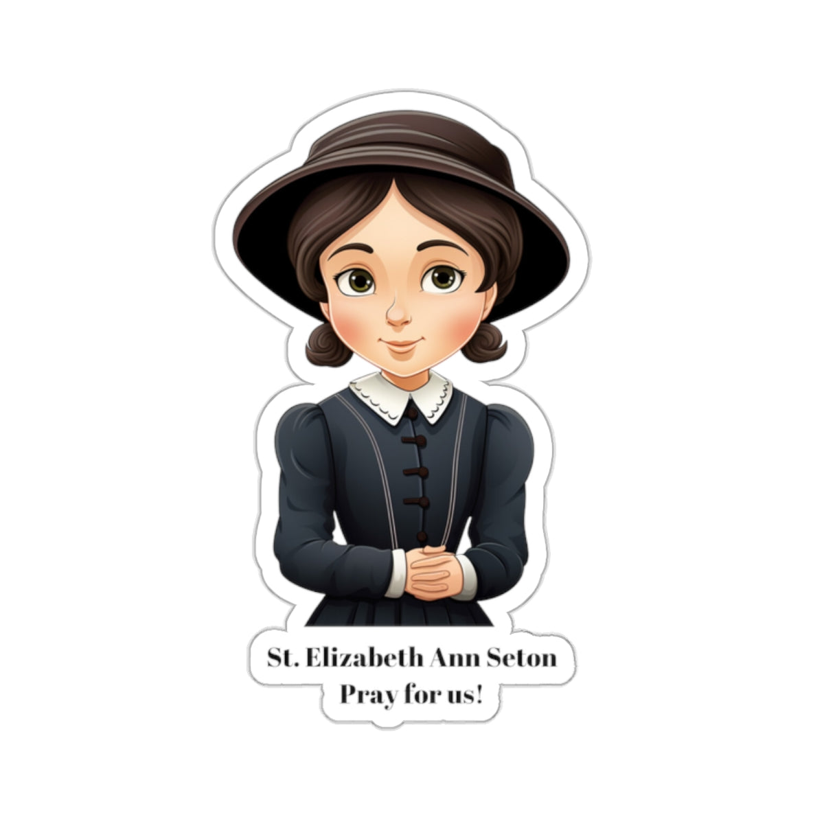 St. Elizabeth Ann Seton Pray for us sticker