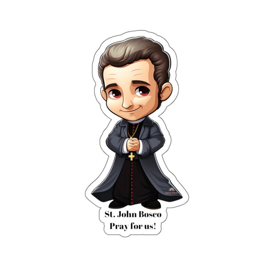 St. John Bosco Pray for us sticker