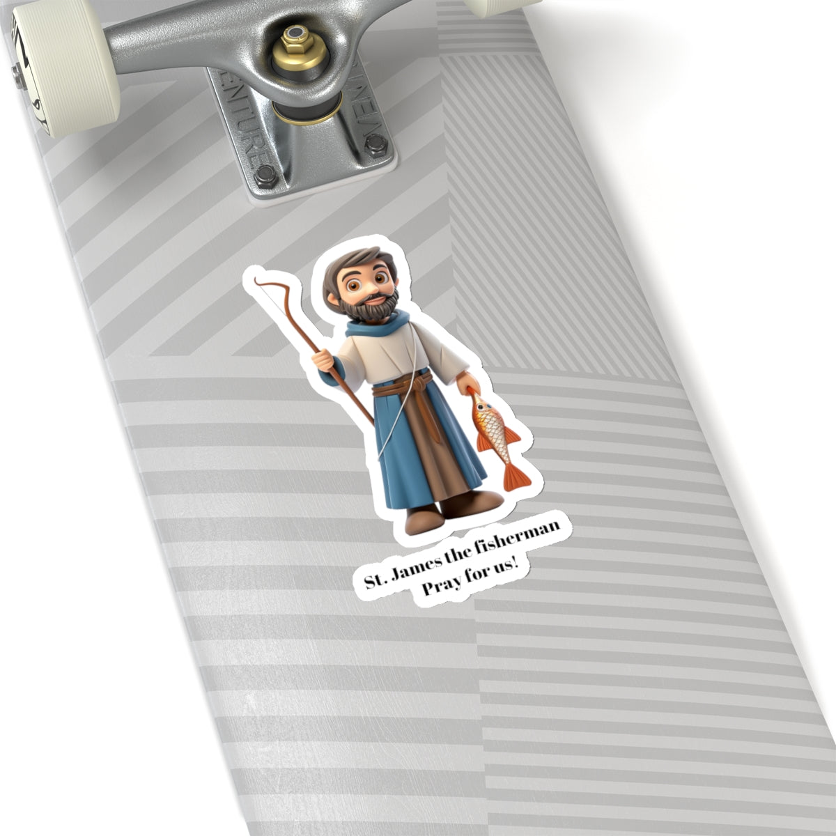 St. James the fisherman, pray for us sticker