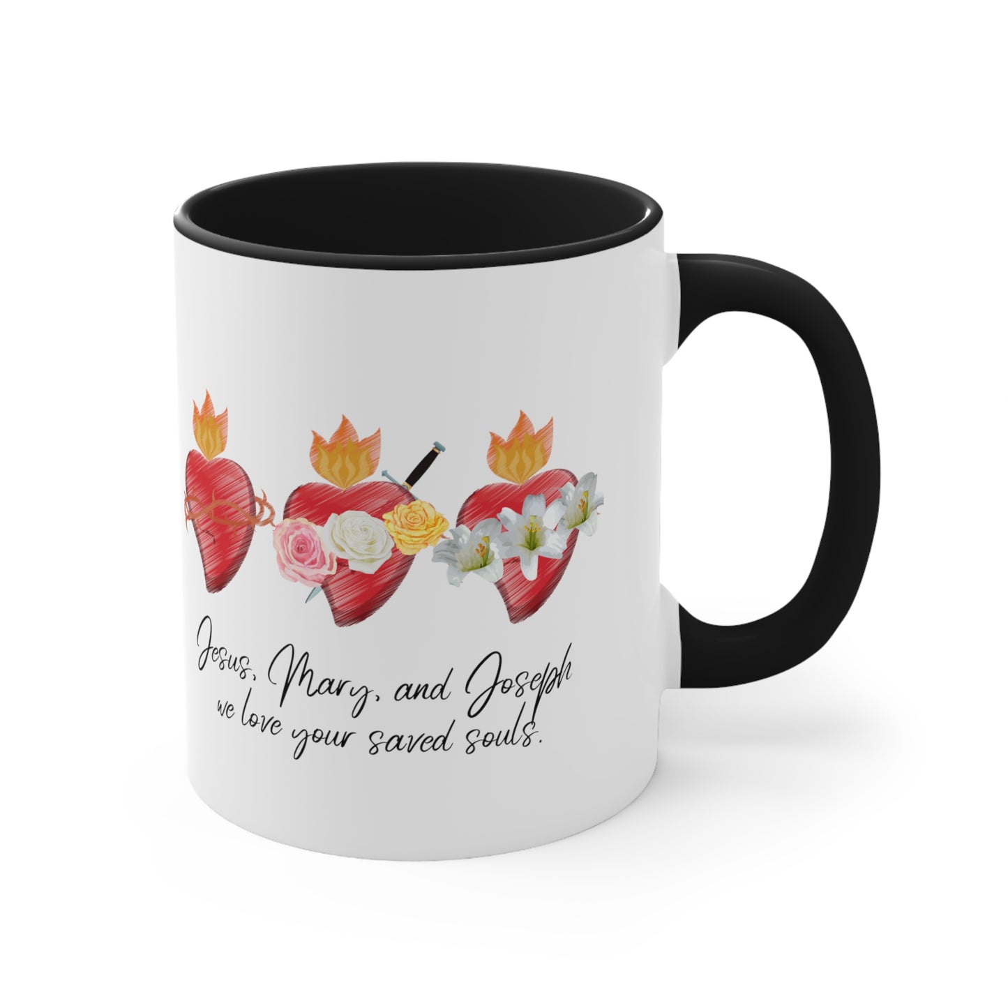 Holy Family Sacred Hearts Mug