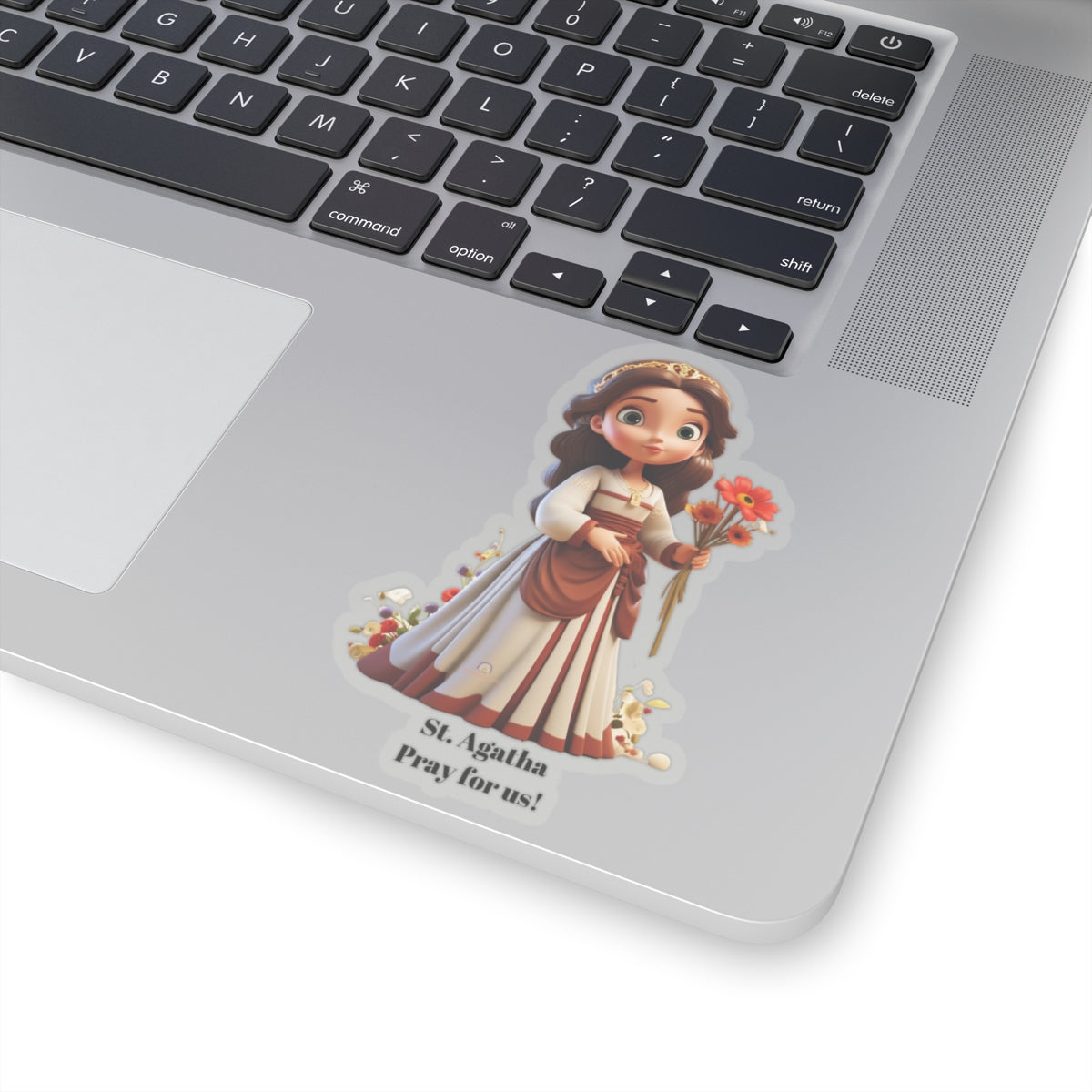 St. Agatha, Pray for us sticker