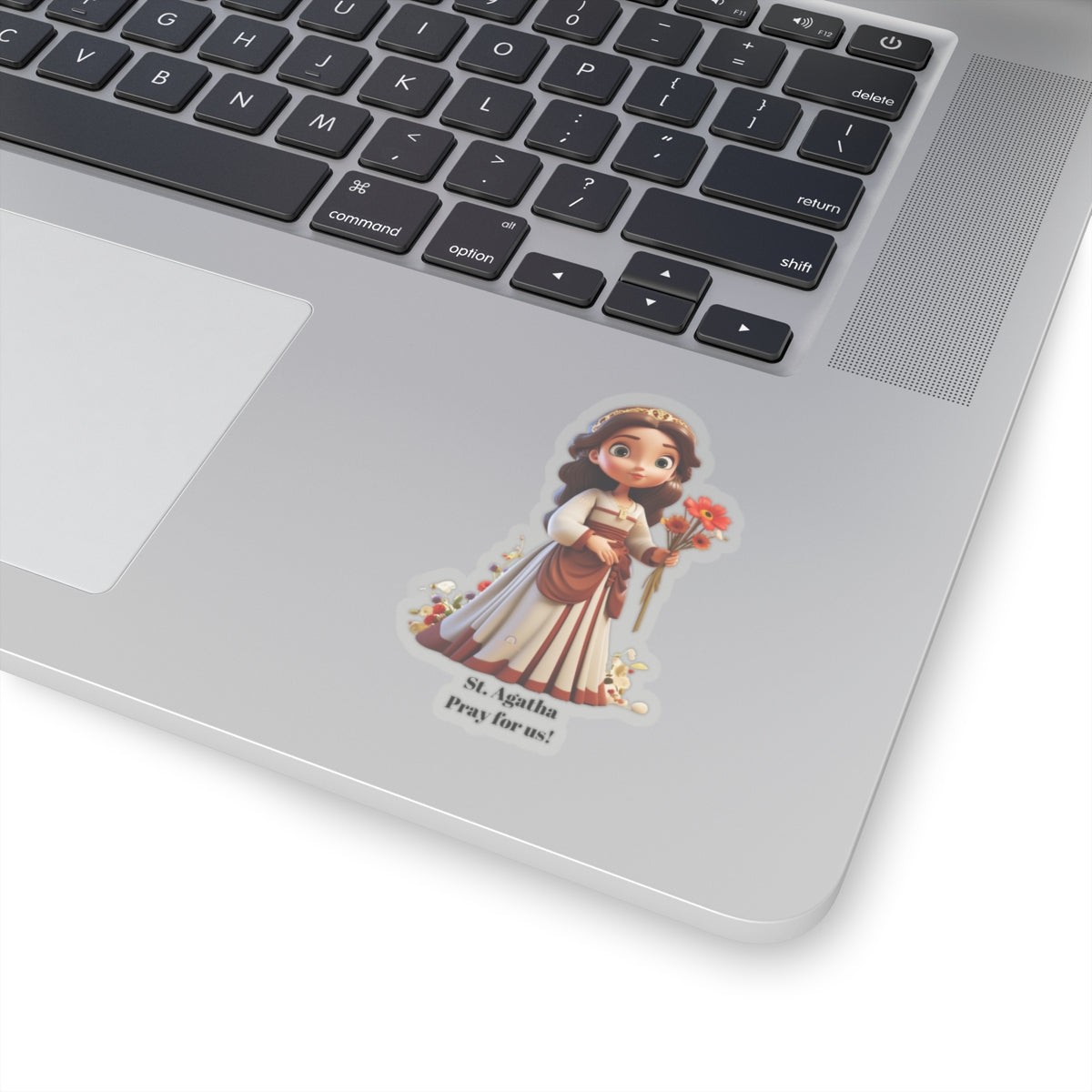 St. Agatha, Pray for us sticker