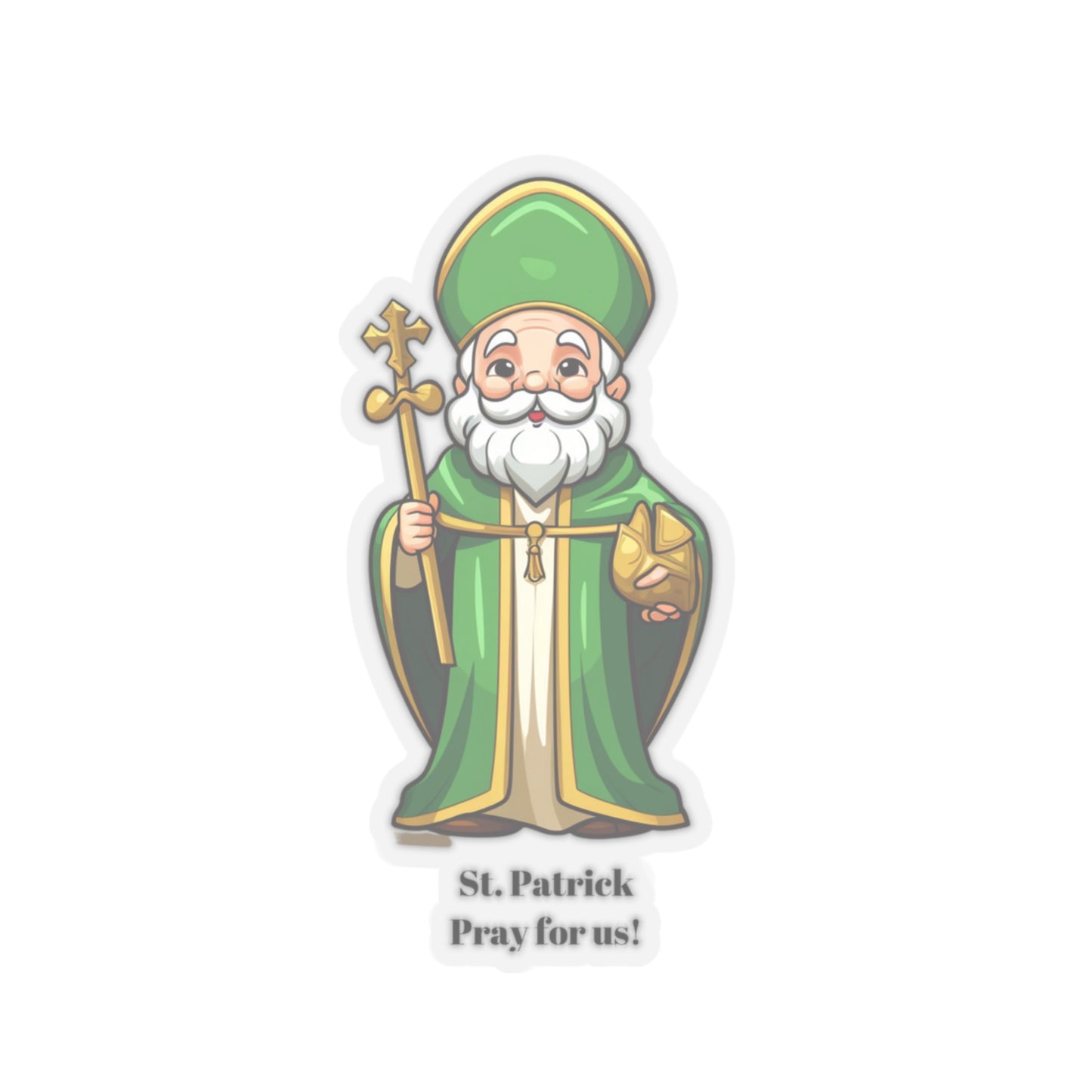 St. Patrick, sticker