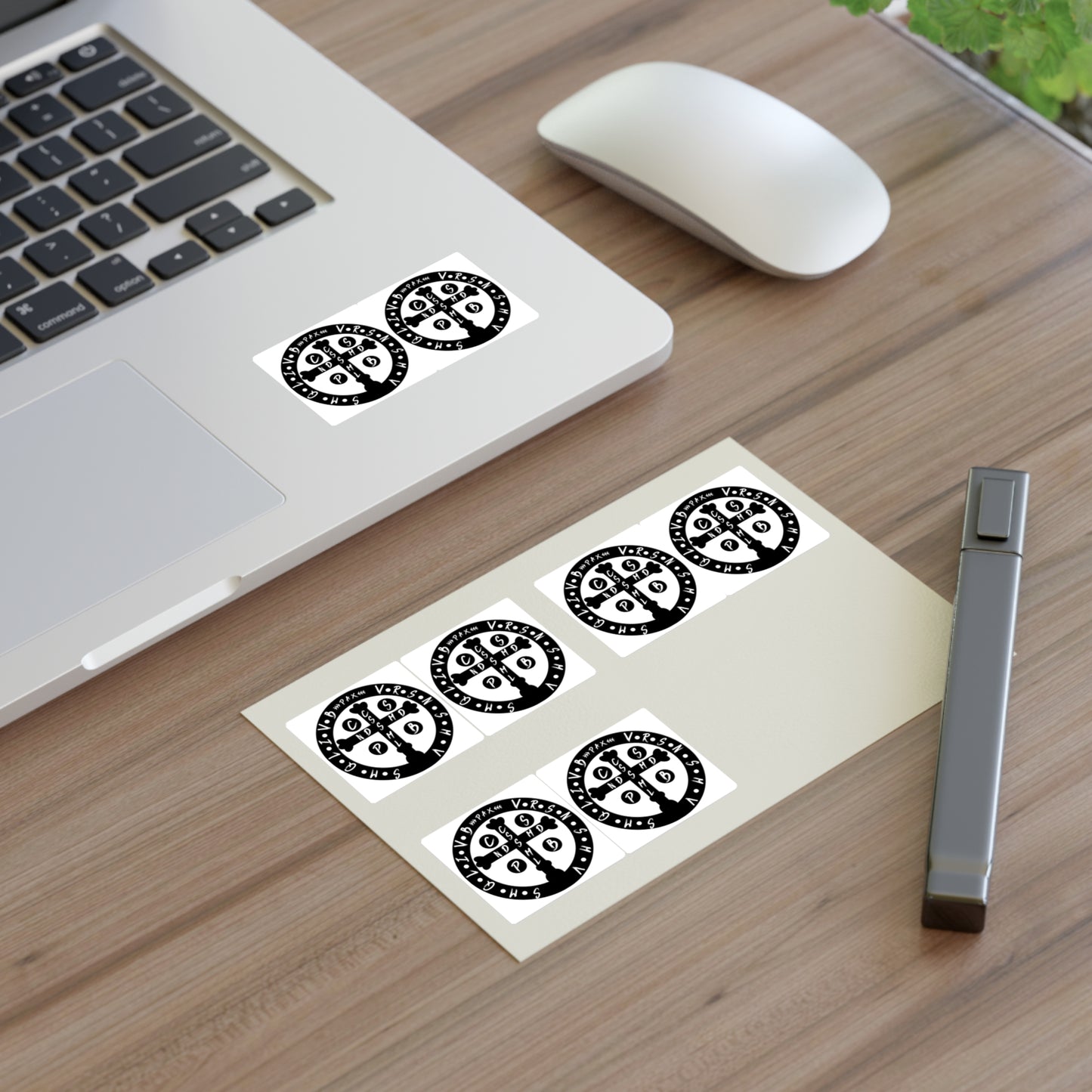 Saint Benedict Medal Sticker Sheets