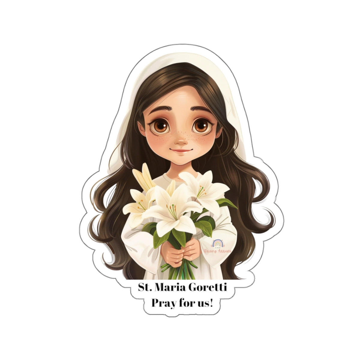 St. Maria Goretti, Pray for us sticker