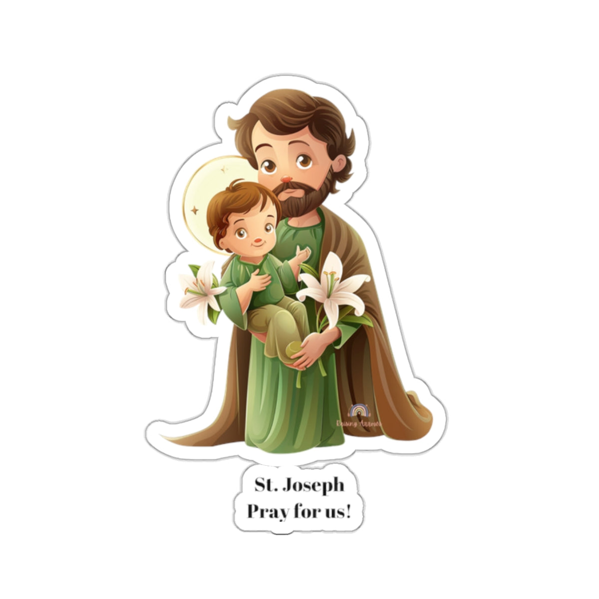 Copy of St. Ignatius Loyola, Pray for us sticker