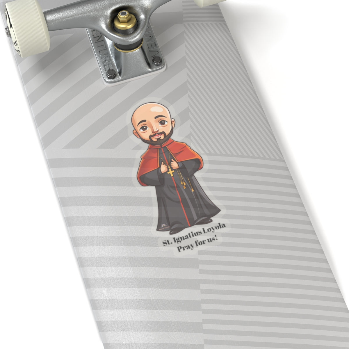 St. Ignatius Loyola, Pray for us sticker