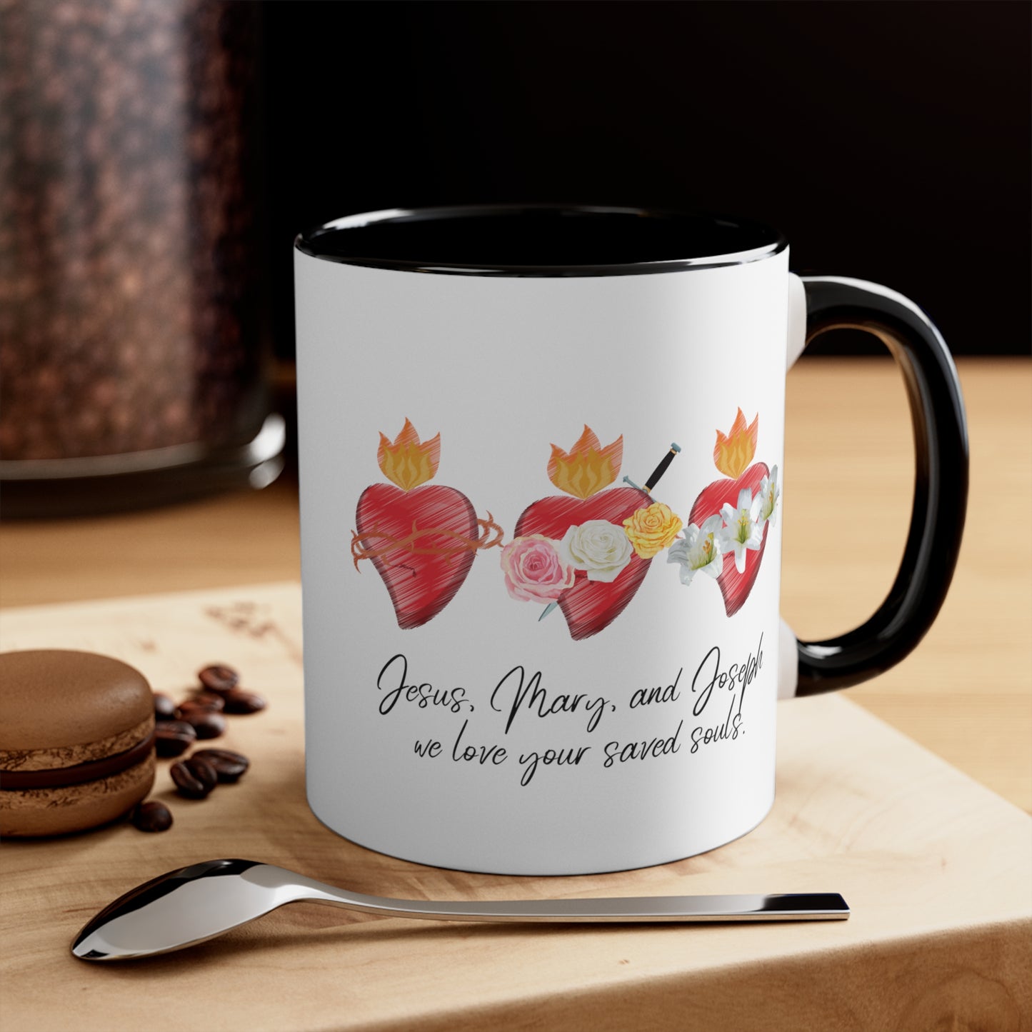 Holy Family Sacred Hearts Mug