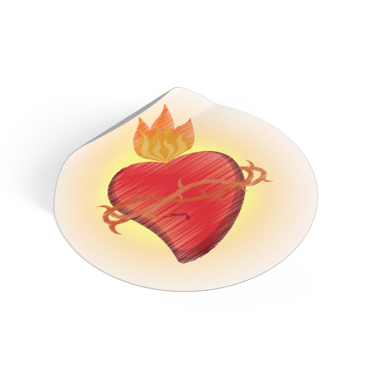 Sacred Heart of Jesus, sticker