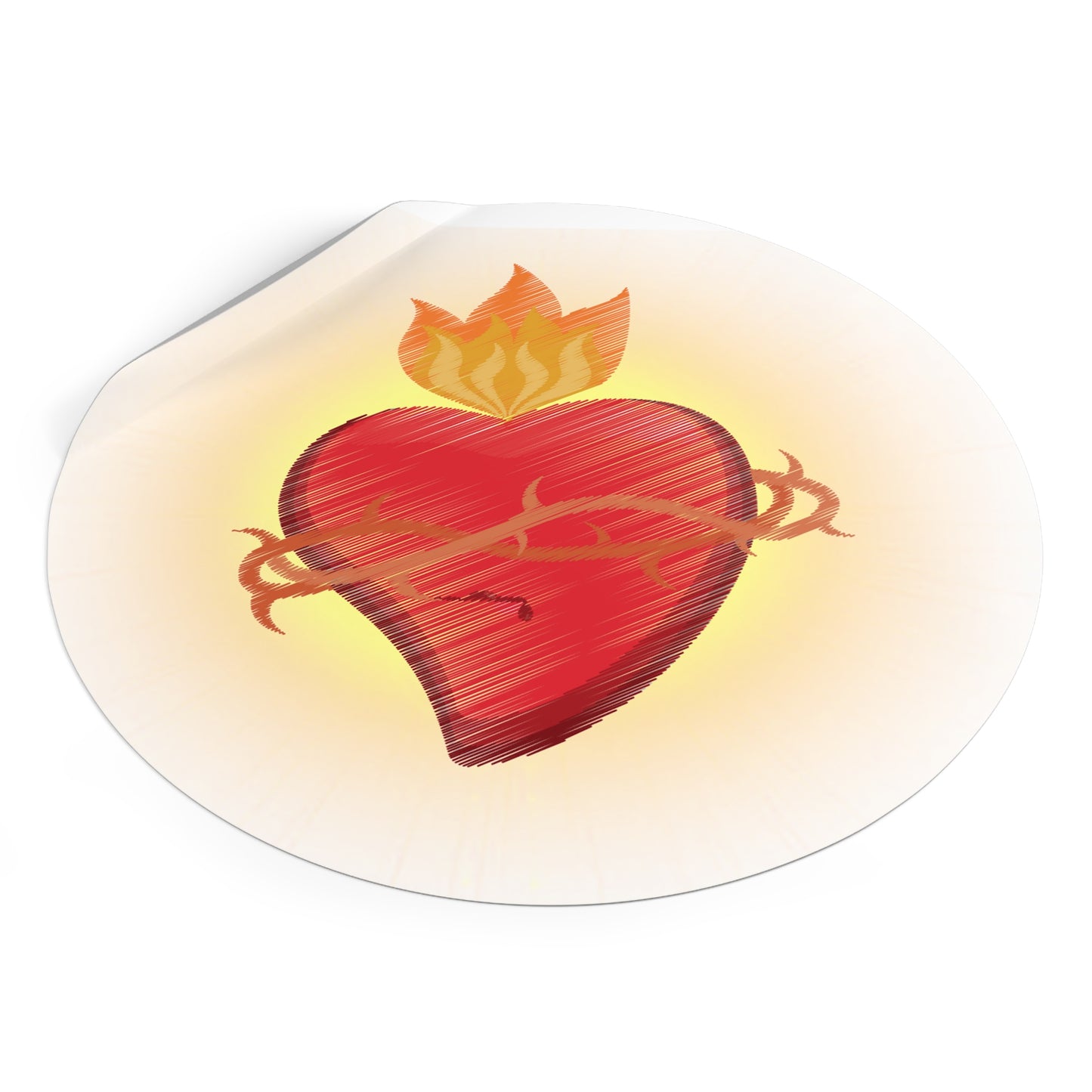 Sacred Heart of Jesus, sticker