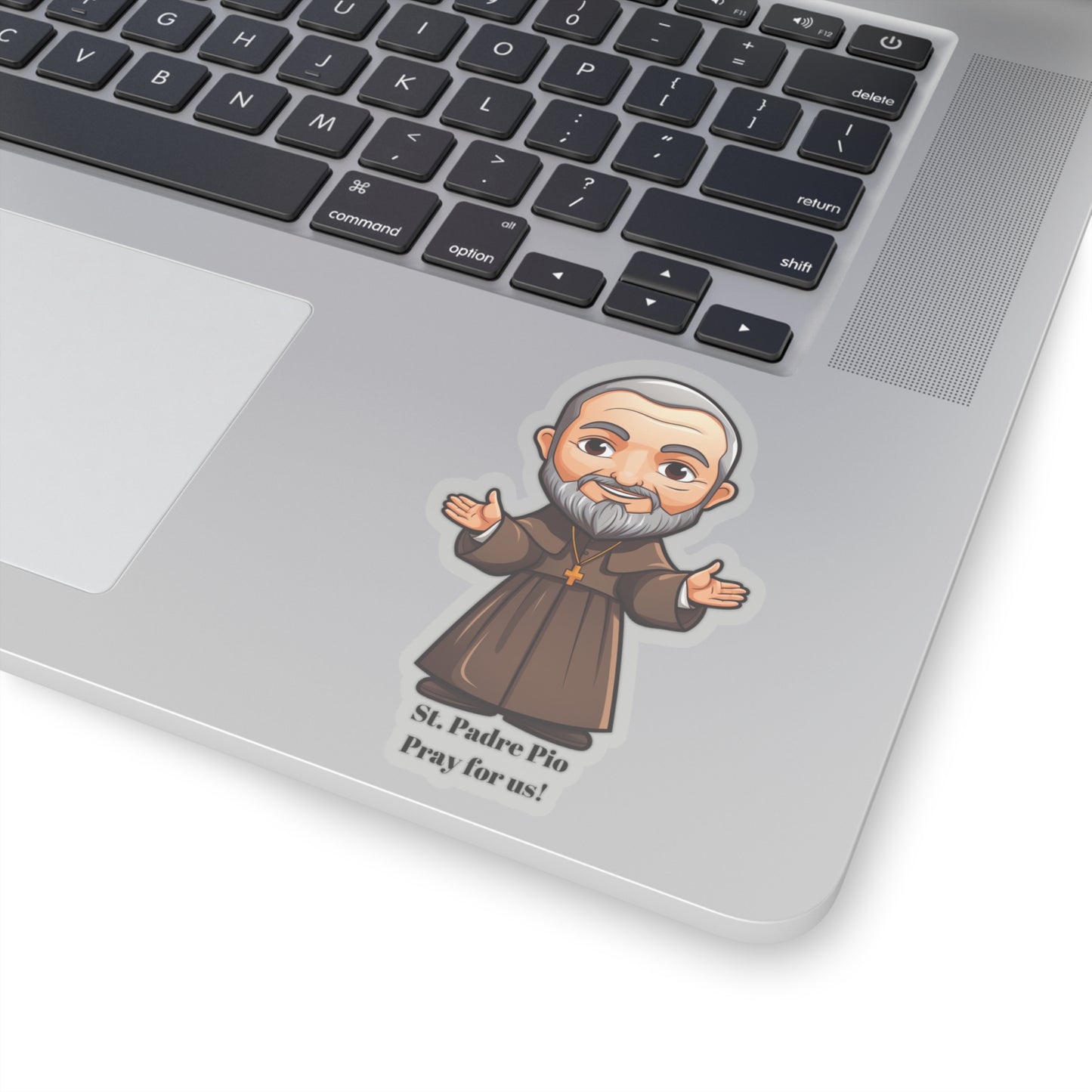 St. Padre Pio pray for us, sticker