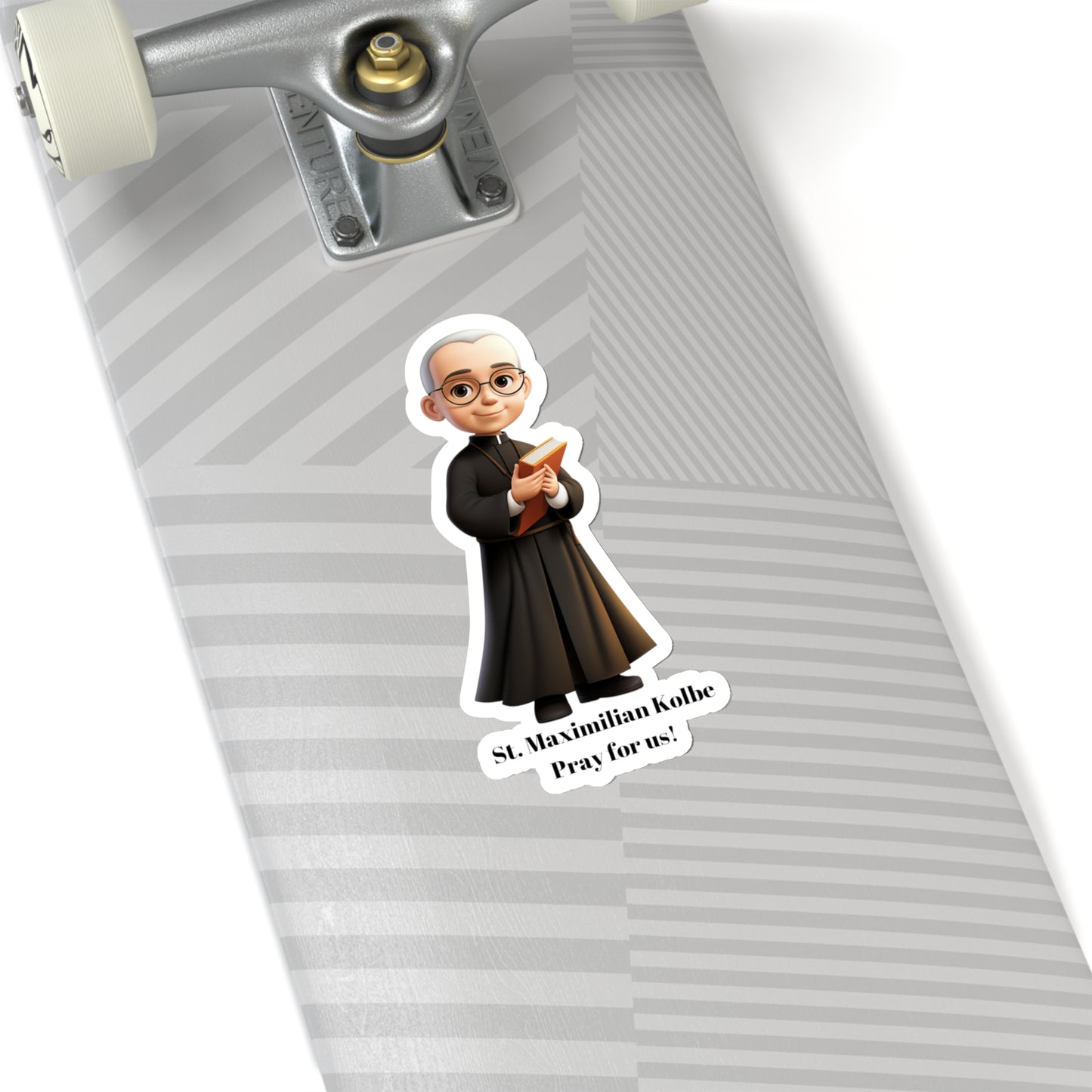 St. Maximilian Kolbe pray for us, sticker