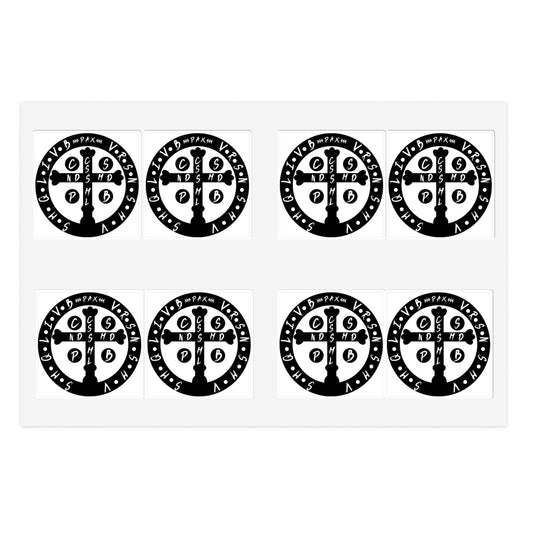 Saint Benedict Medal Sticker Sheets