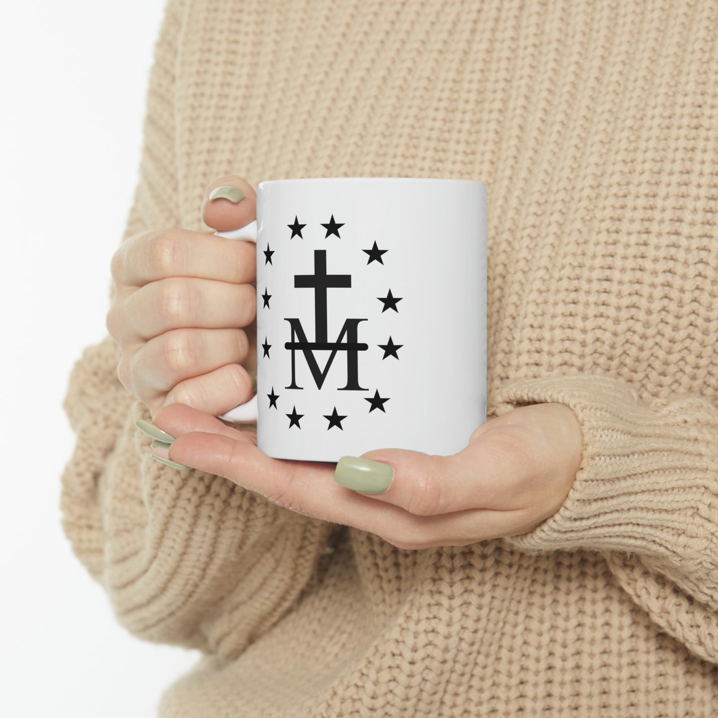 Run to your Mother Miraculous Medal, Mug