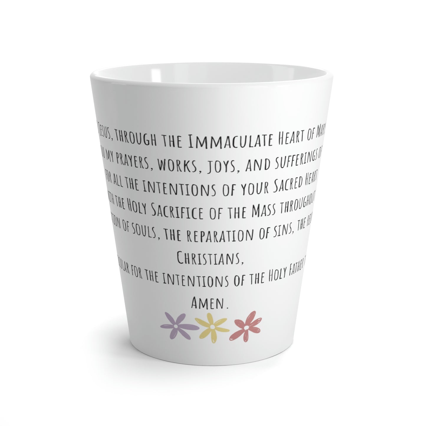 Morning offering prayer, Latte Mug