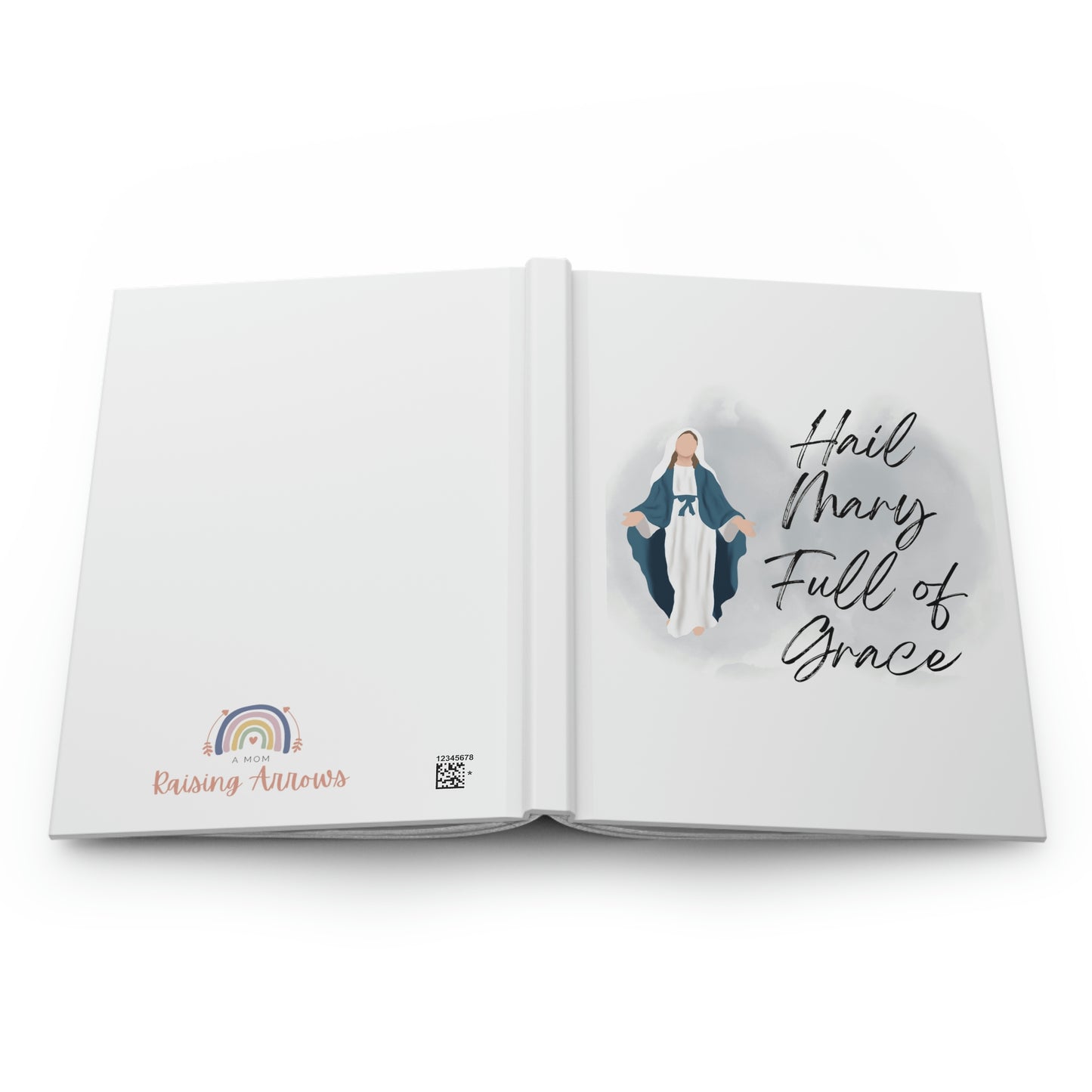 Hail Mary full of grace, Hardcover Journal Matte