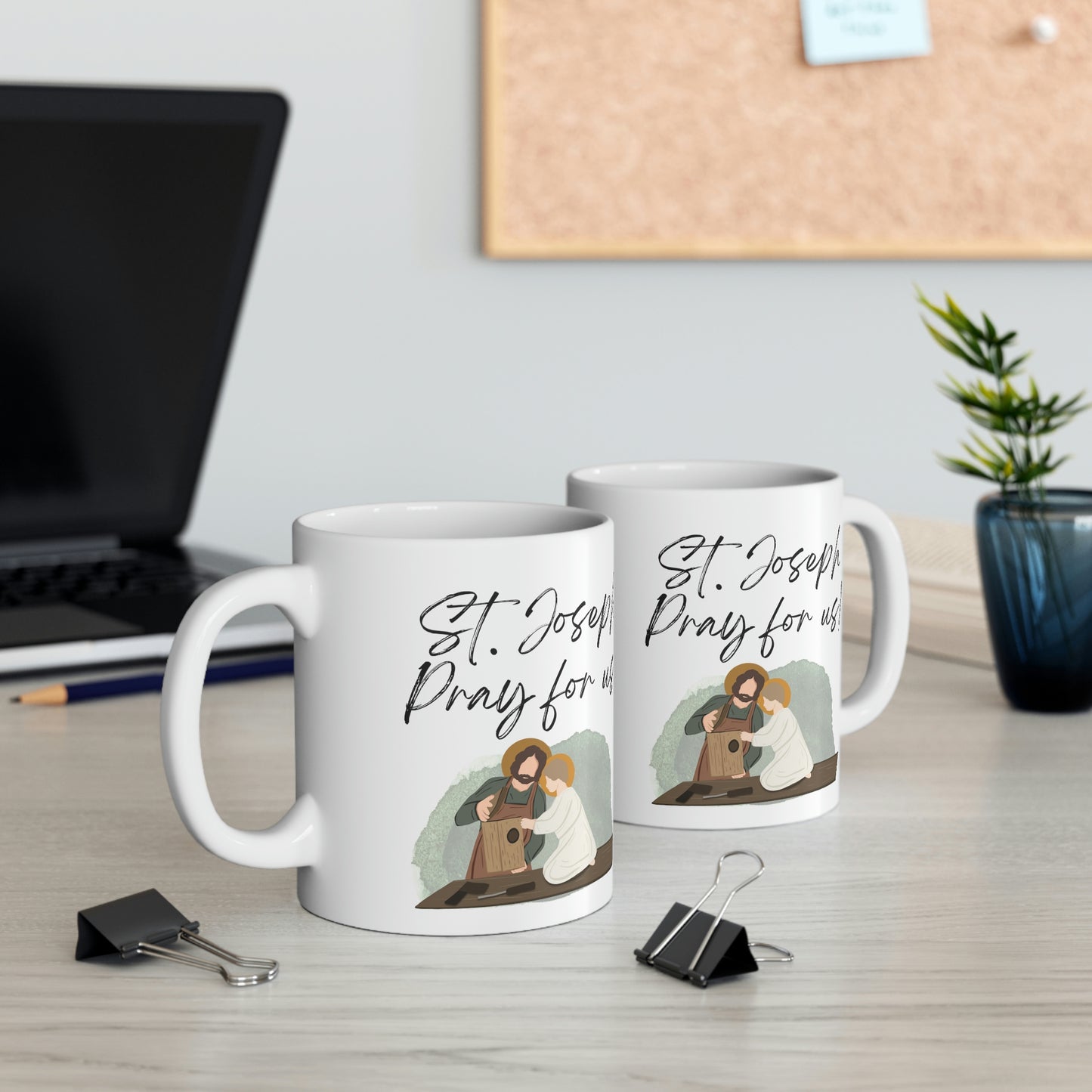 St. Joseph Pray for us Mug