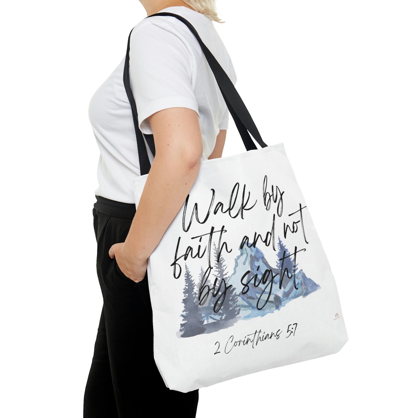 Walk by faith and not by sight - Tote Bag