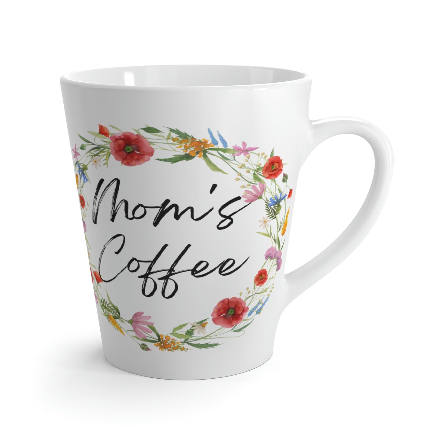 Mom's Coffee Latte Mug