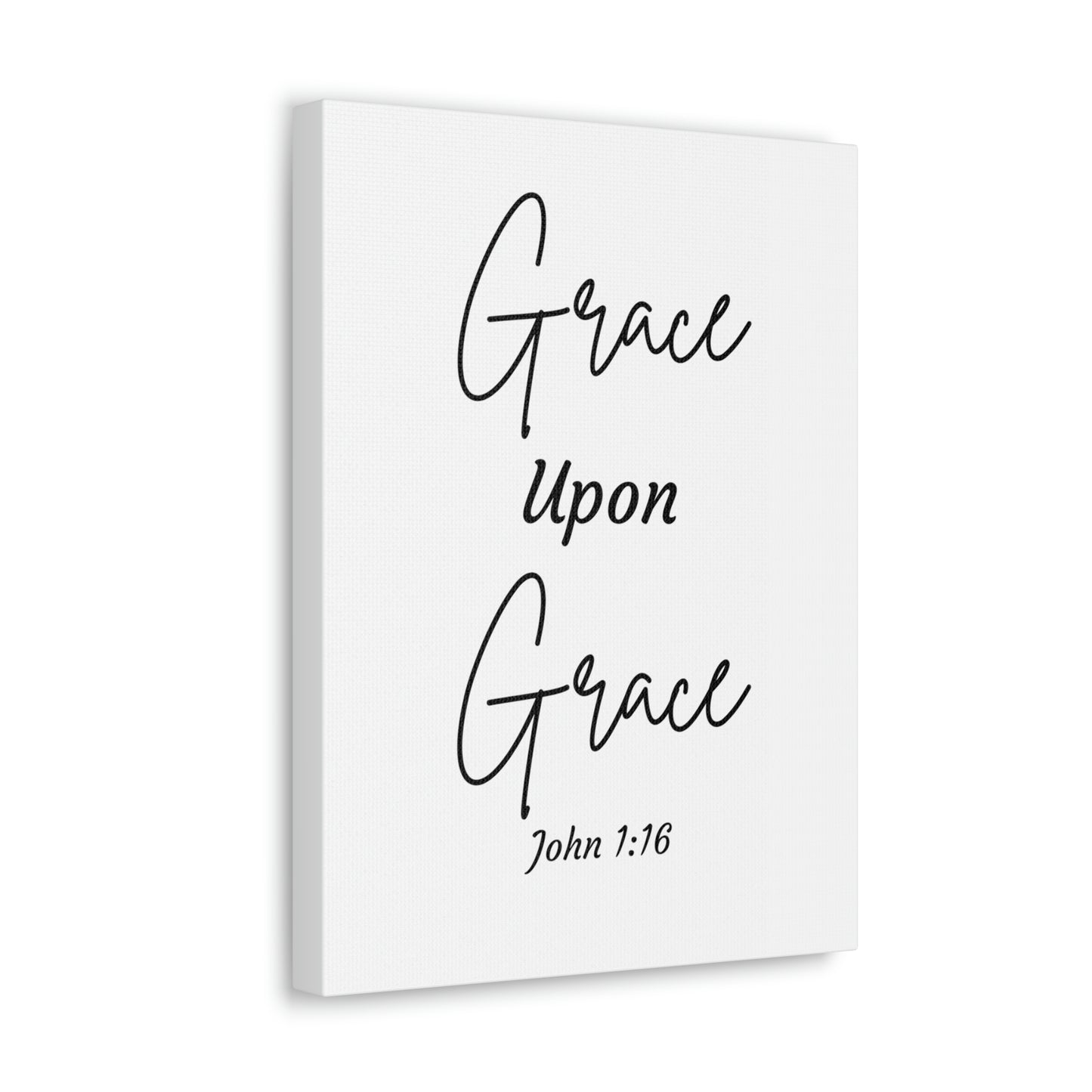 Grace upon grace wall art