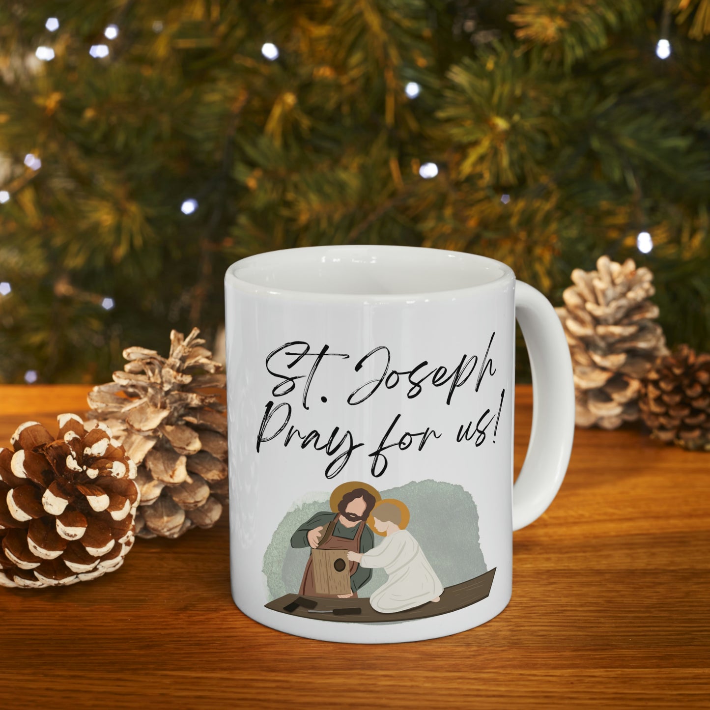 St. Joseph Pray for us Mug