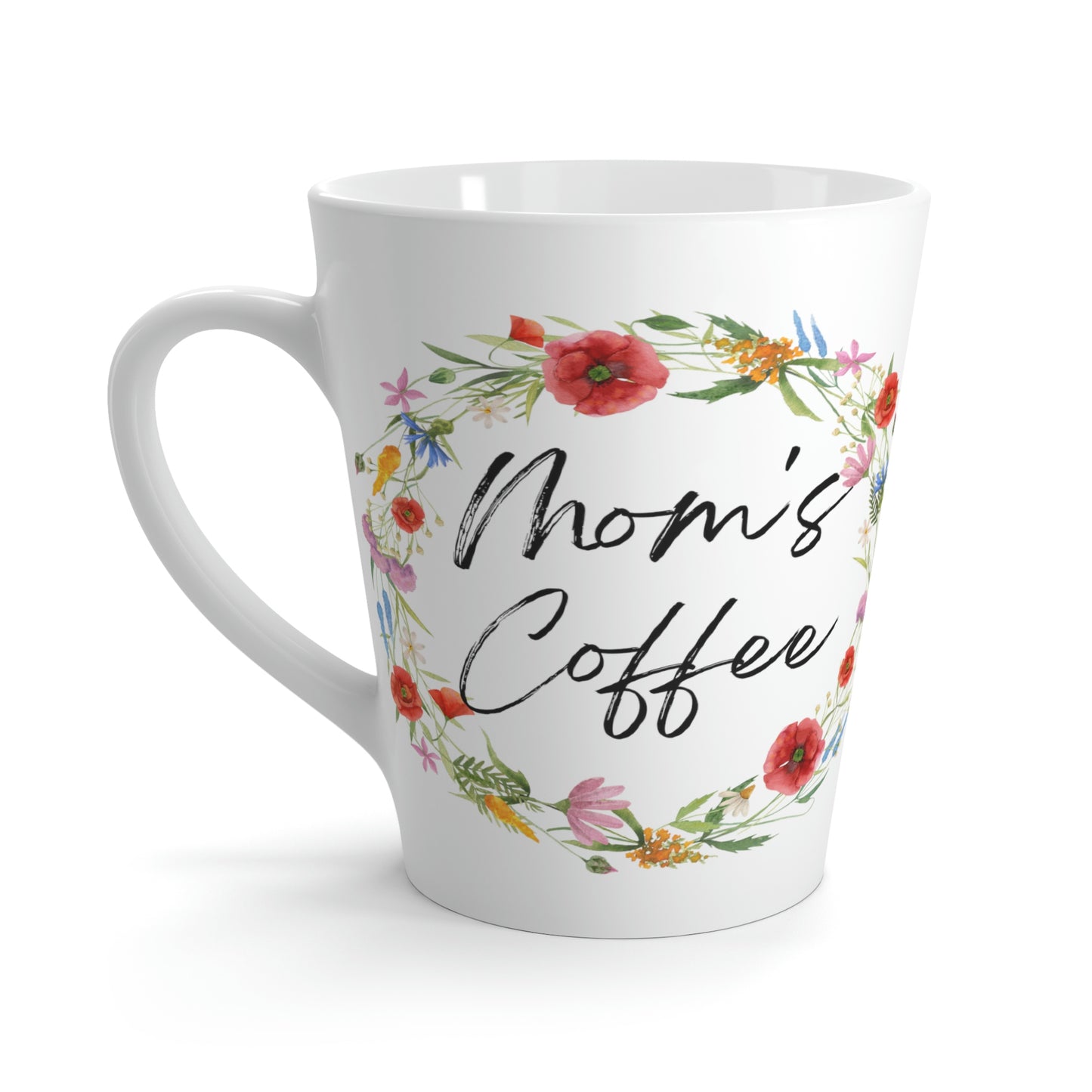 Mom's Coffee Latte Mug