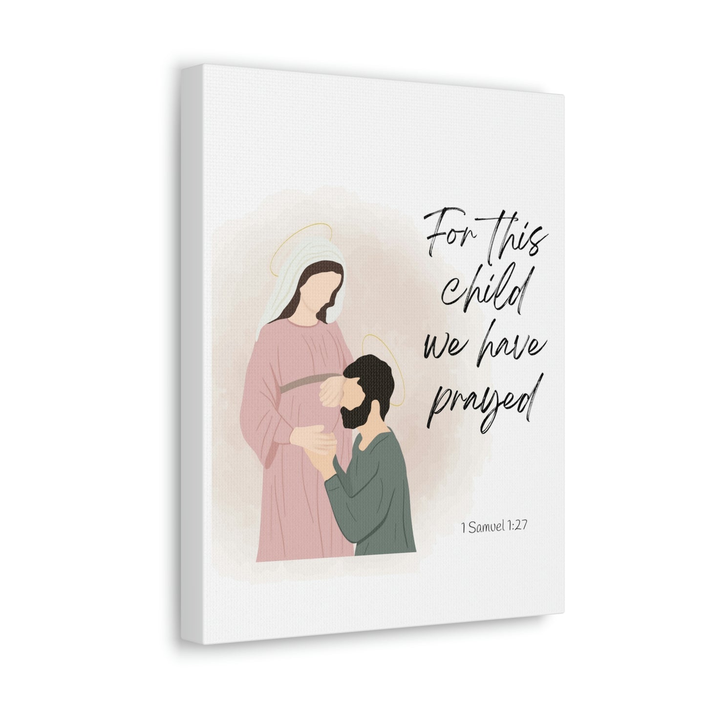 For this child we have prayed wall art