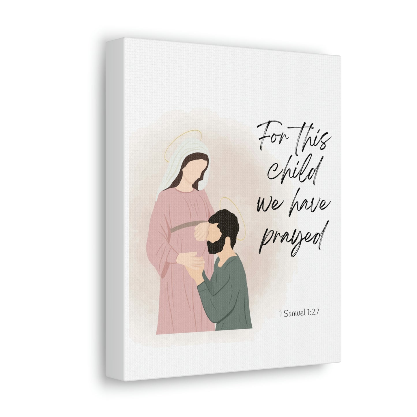 For this child we have prayed wall art