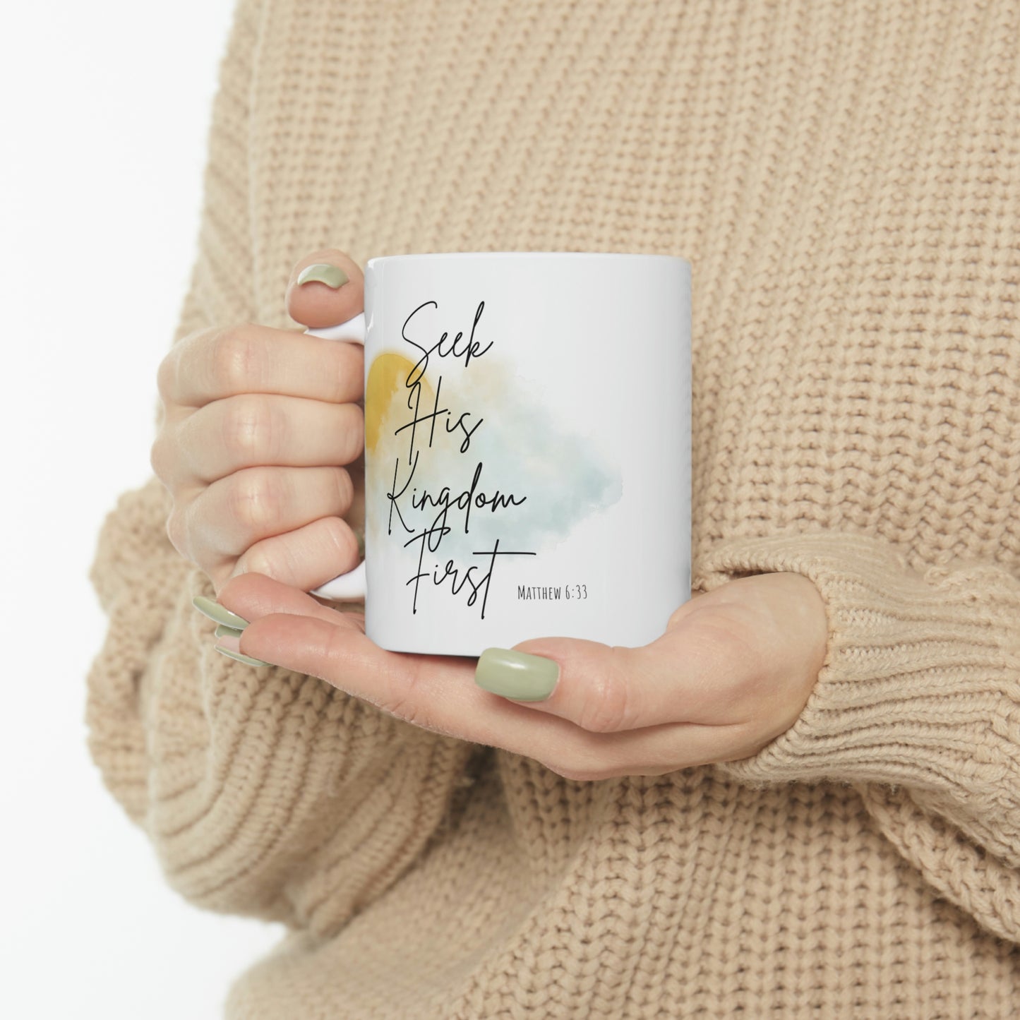 Seek His kingdom first Mug