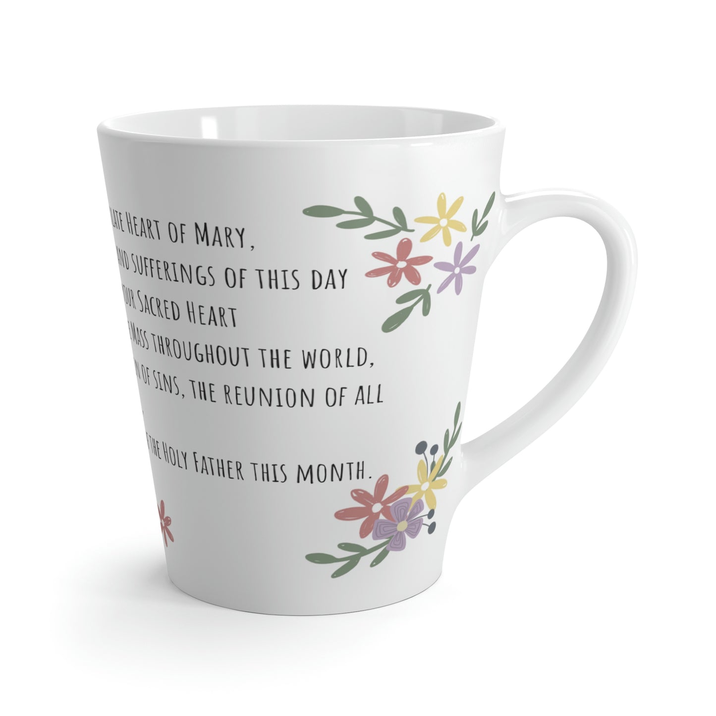 Morning offering prayer, Latte Mug